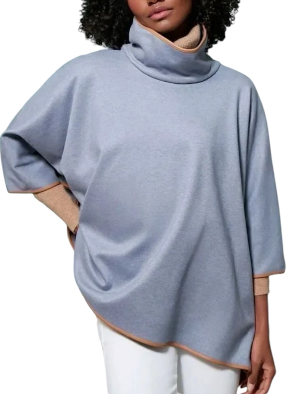 TUCKERNUCK | Piper Leather Trim Poncho